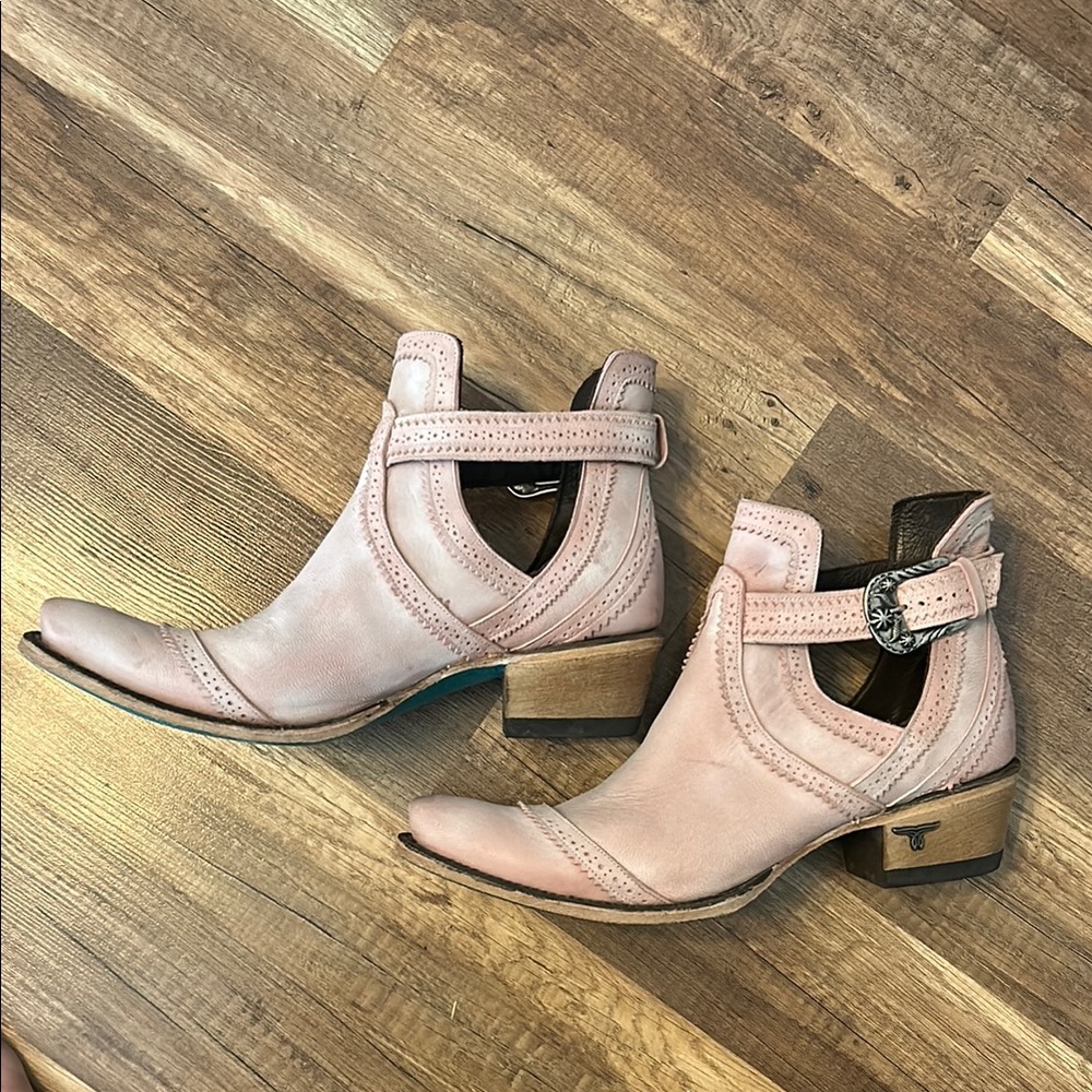 Lane Blush Cahoot Ankle Boots - Picture 2 of 5